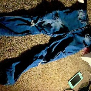 Selling cargo pants size 7 denim